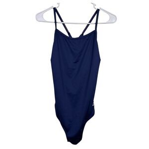 Baleaf Navy Blue Athletic Cut One Piece Swimsuit